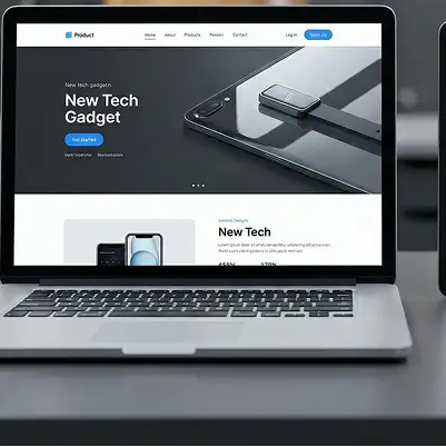 Product and marketing websites