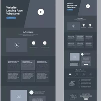 Website redesigns and upgrades